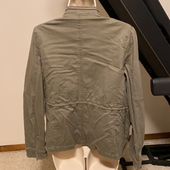 NWOT Express Green utility jacket Size SP - Picture 6 of 7